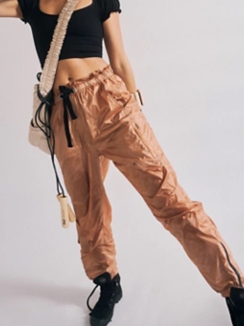 Free People Movement Rust Cargo Jogger Pants size S